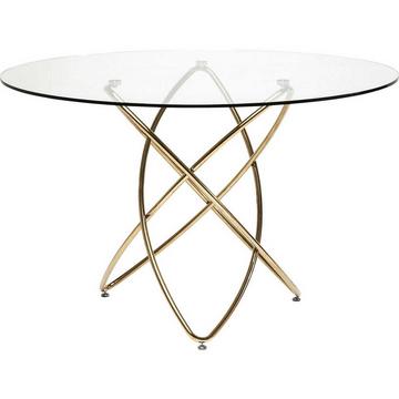 Table Molecular Gold Ø120cm