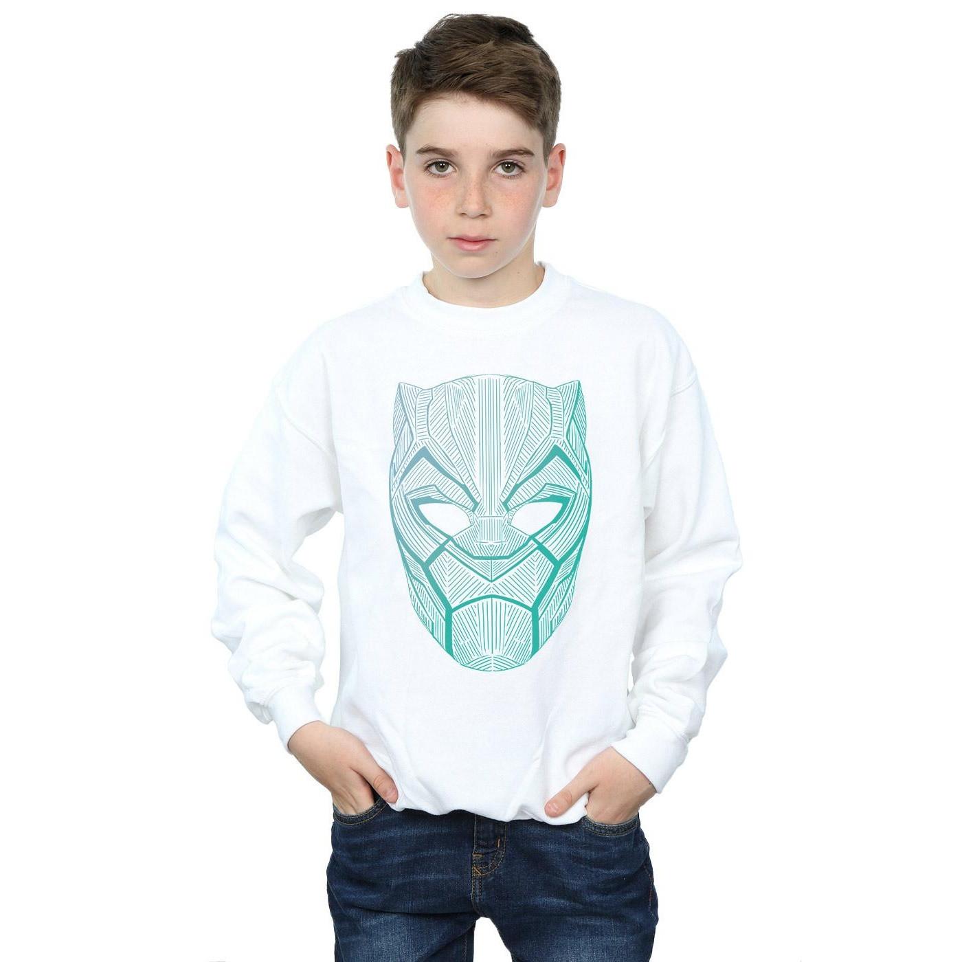 MARVEL  Black Panther Tribal Mask Sweatshirt 