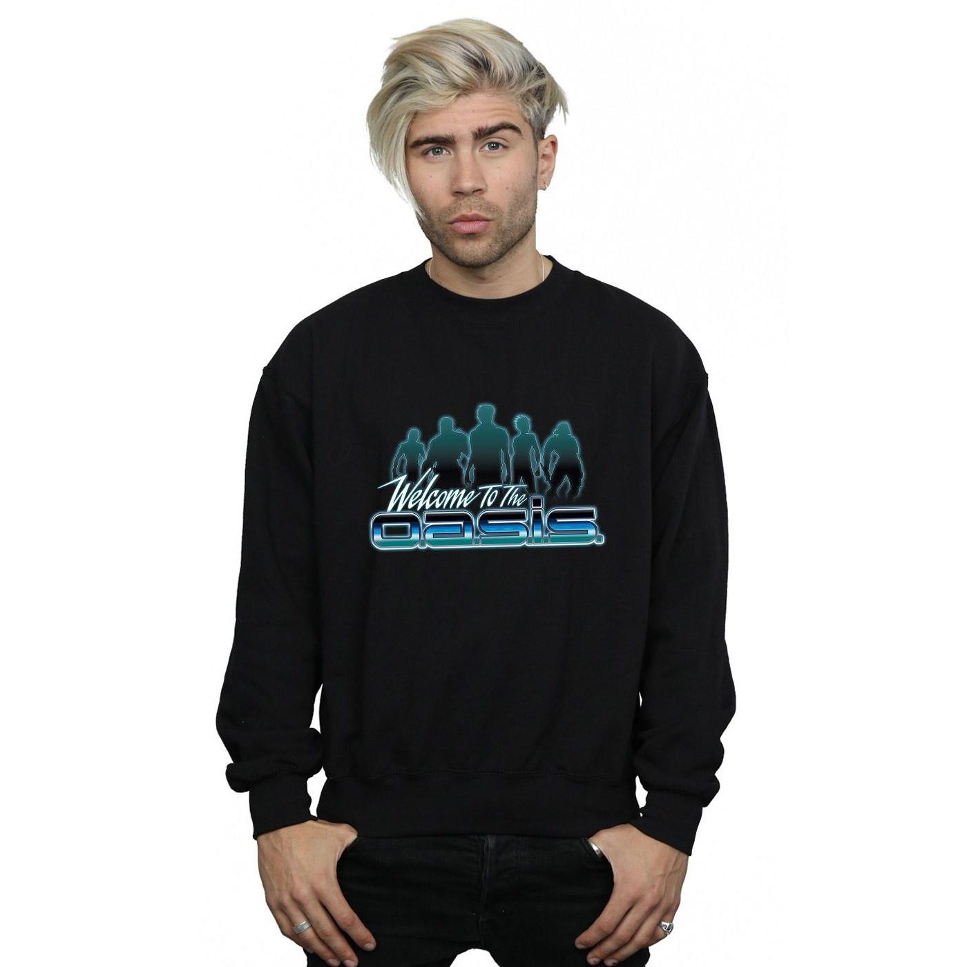 Ready Player One Welcome To The Oasis Bedrucktes Sweatshirt  
