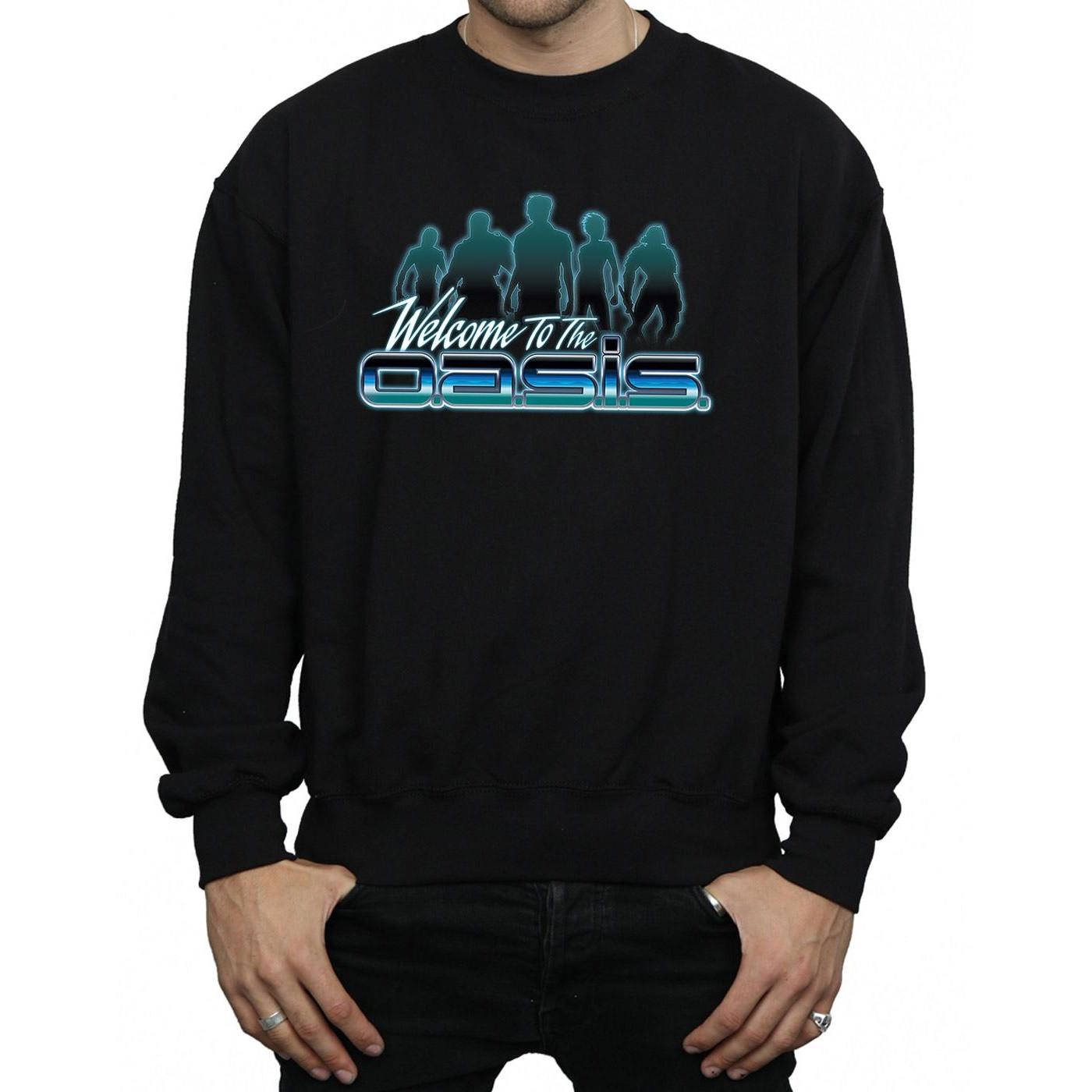 Ready Player One Welcome To The Oasis Bedrucktes Sweatshirt  