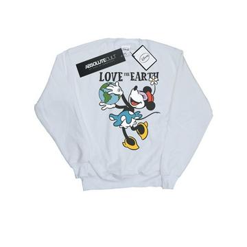 Mickey Mouse Love The Earth Sweatshirt