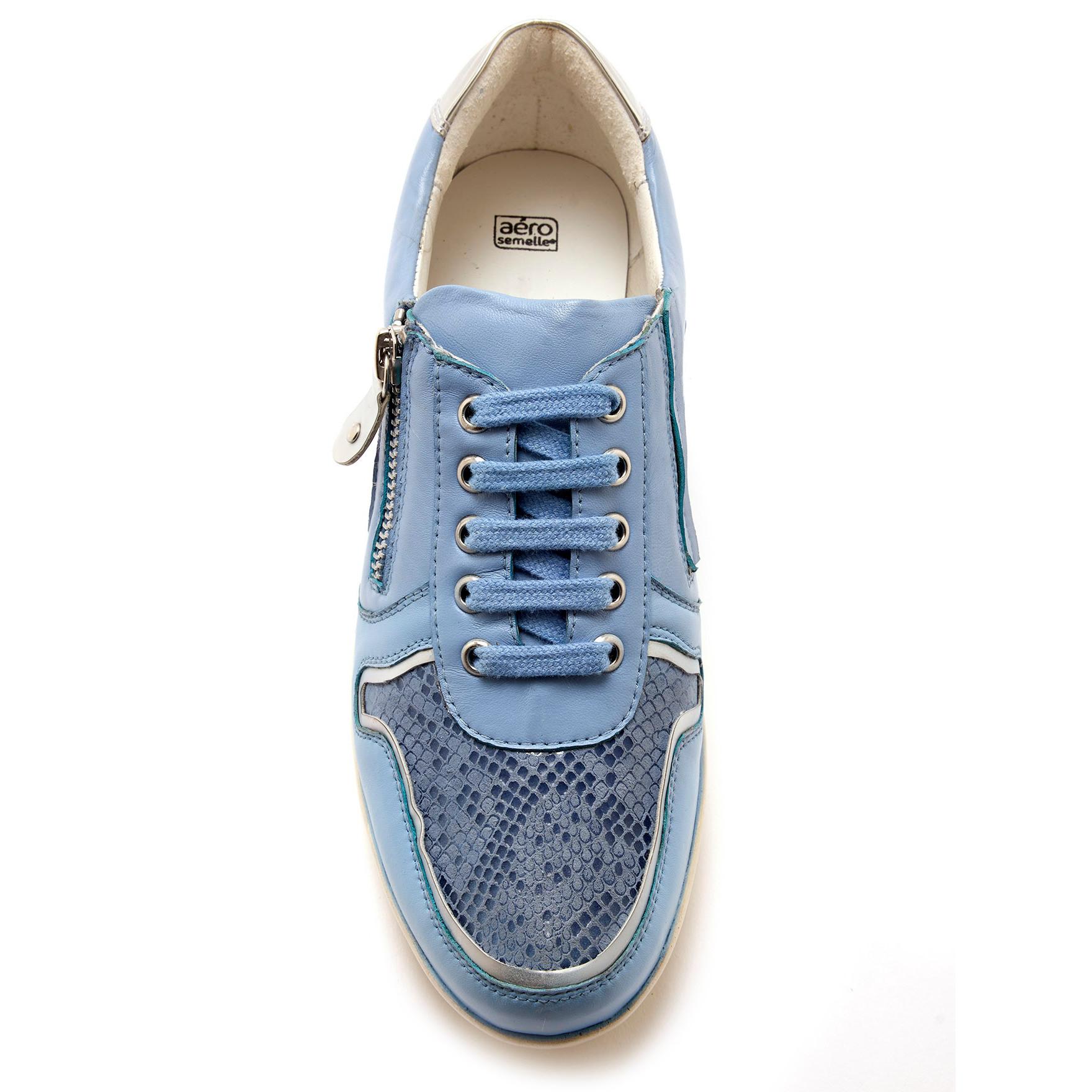 Pédiconfort  Baskets aérosemelle cuir femme 