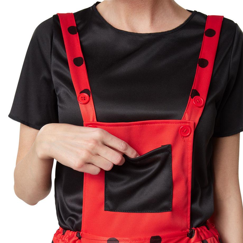 Tectake  Frauenkostüm Marina Marienkäfer 