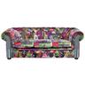 Beliani Canapé 3 places en Polyester Glamour CHESTERFIELD  