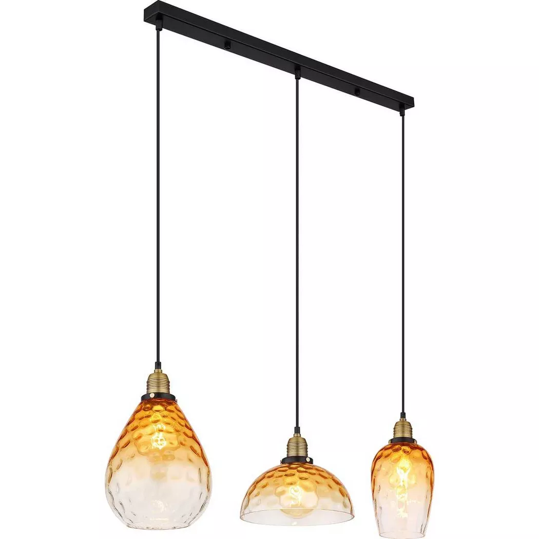 mutoni light – Hängeleuchte Salvy Metall matt 3xE27 150, One Size