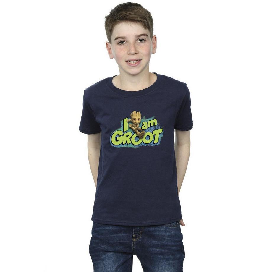 MARVEL  T-ShirtGuardians Of The Galaxy Am Groot 