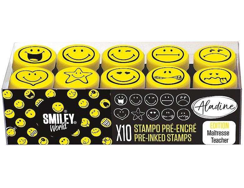 Image of Aladine Stampo Easy Smiley (10Stempel)