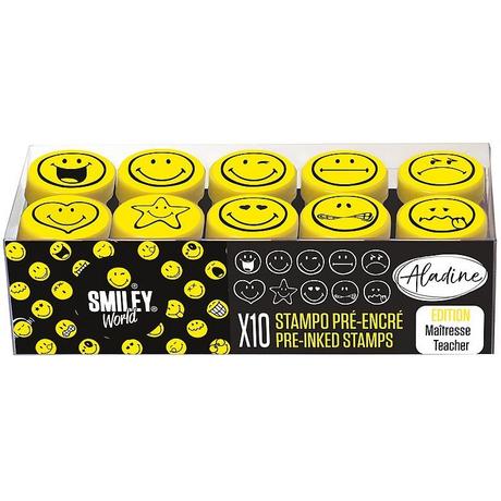 Aladine Stampo Easy Smiley (10Stempel)  