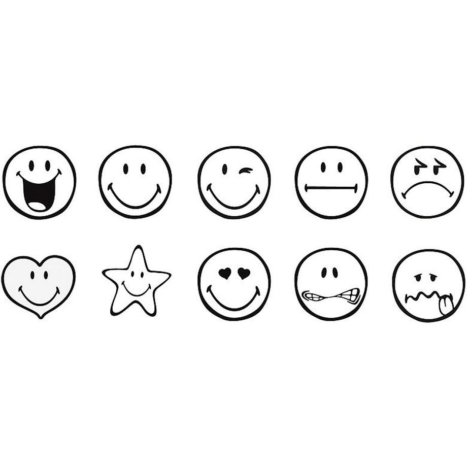 Aladine Stampo Easy Smiley (10Stempel)  