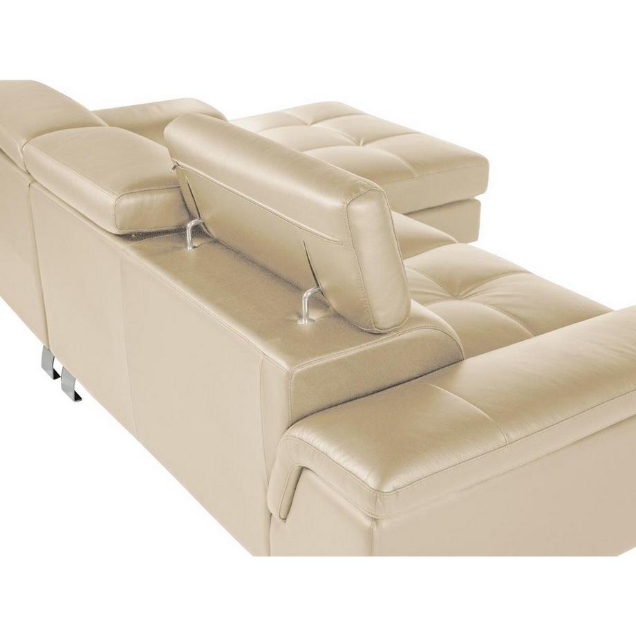 Vente-unique Canapé d'angle cuir MISHIMA Angle droit  