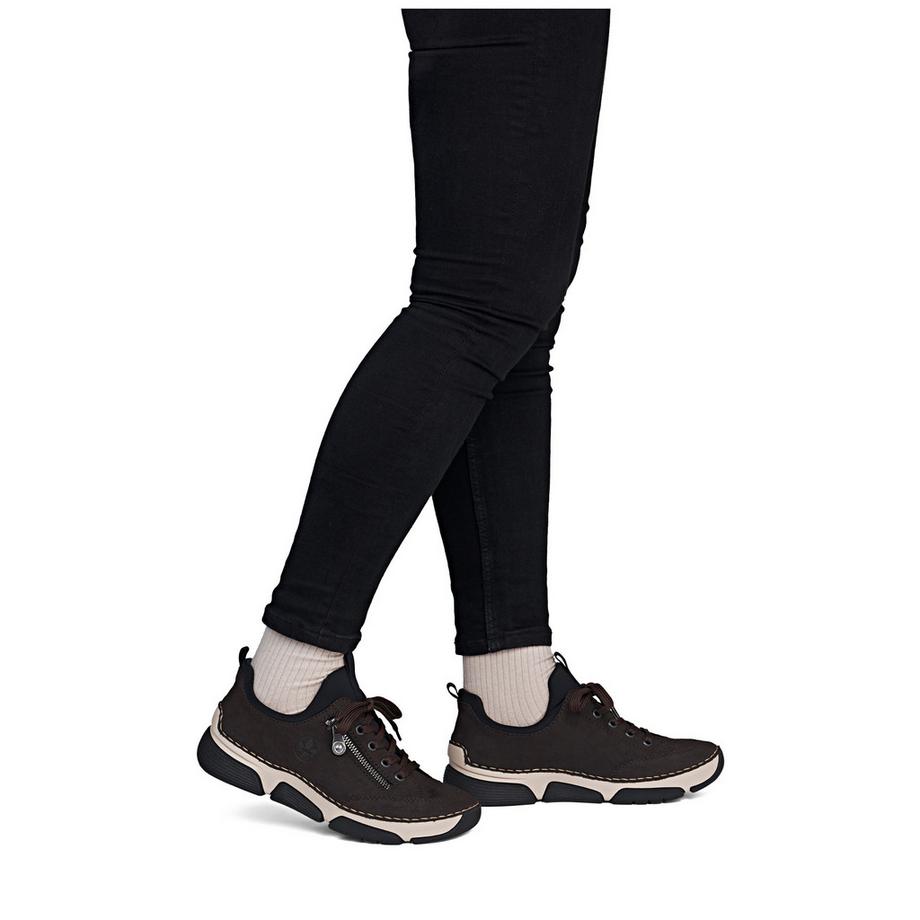 Rieker Sneaker mit Seitlichem Reissverschluss  