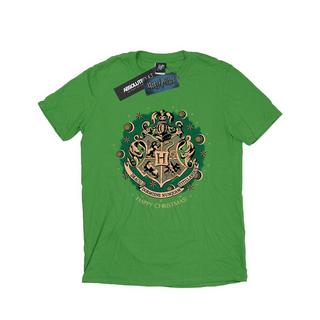 Harry Potter Hogwarts Happy Christmas T-Shirt  