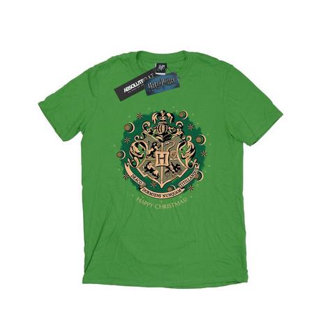 Harry Potter Hogwarts Happy Christmas T-Shirt  