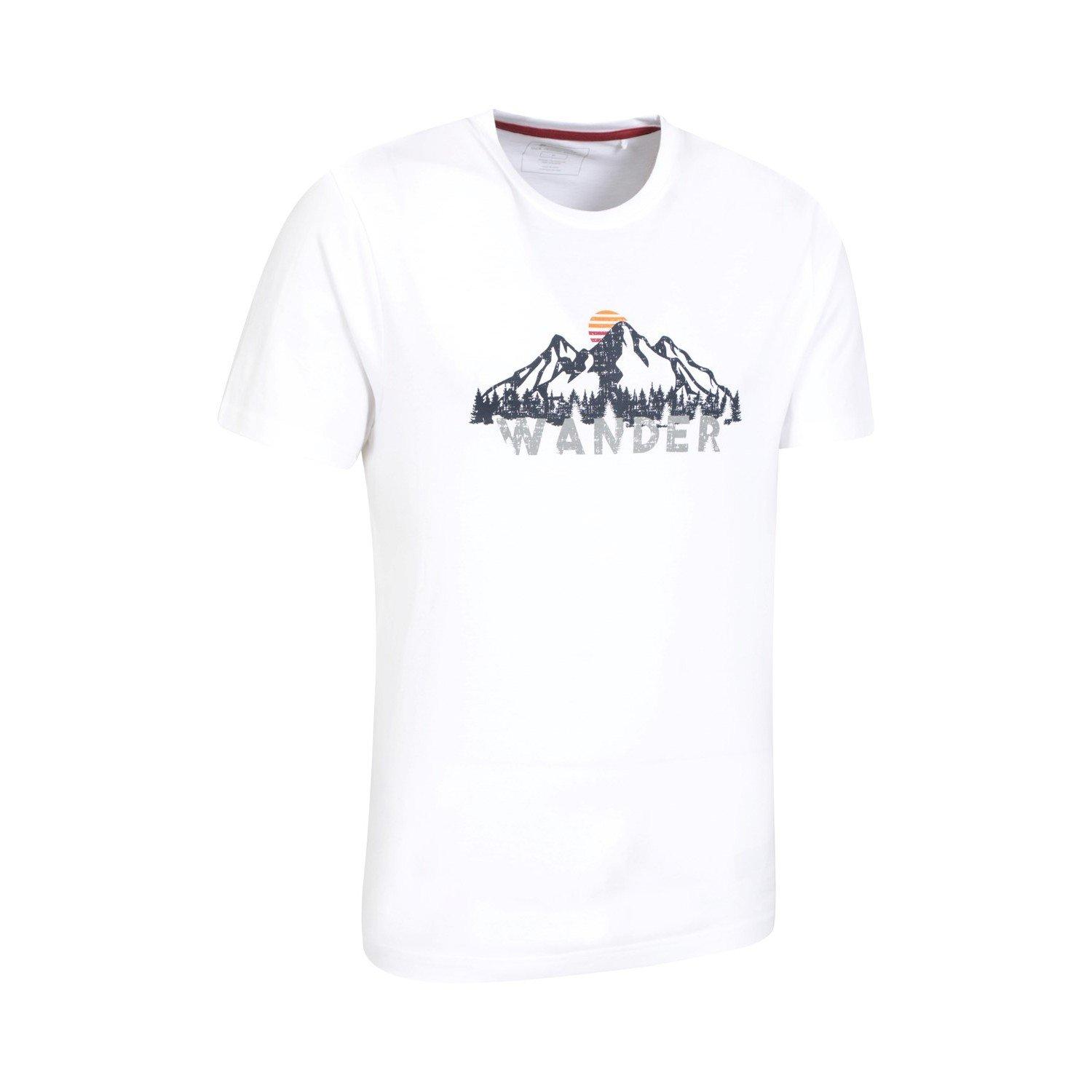 Mountain Warehouse T-shirt Wander con Stampa Montagna  