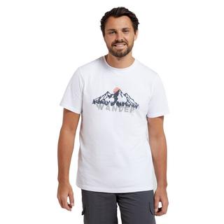 Mountain Warehouse Wander T-Shirt mit Bergaufdruck  