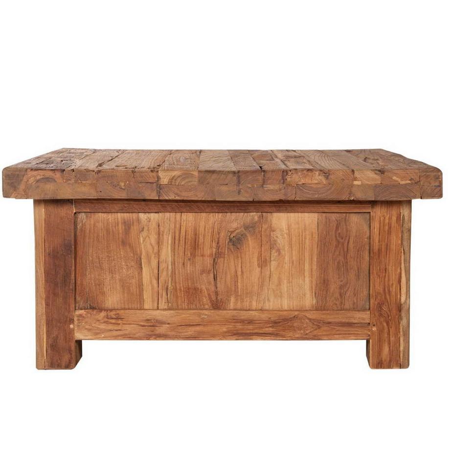 mutoni Couchtischtruhe Unique Wood natur 85x85  