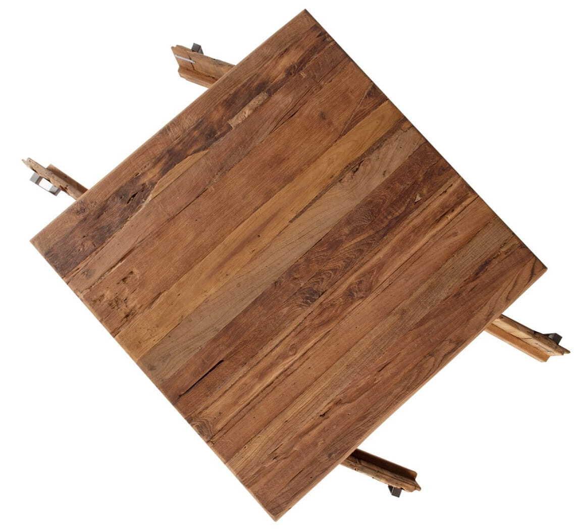 mutoni Couchtischtruhe Unique Wood natur 85x85  