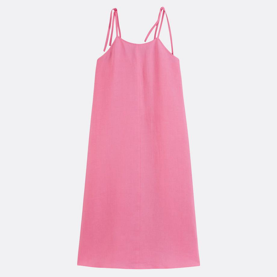 La Redoute Collections Abito lungo svasato in lino  