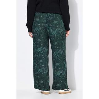 Studio Untold Pantaloni a palazzo taglio della gamba ampio stampa allover vita alta  