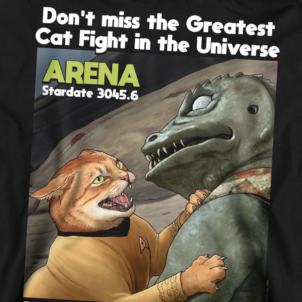 Star Trek Sweatshirt Cat Fight  