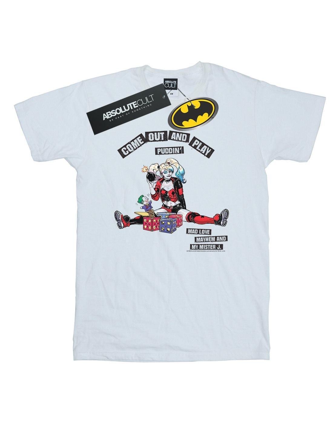 DC COMICS  Harley Quinn Come Out And Play TShirt 