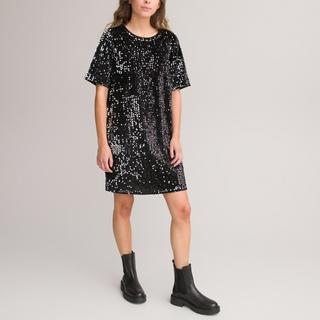 La Redoute Collections  Gerades Kleid mit Pailletten 