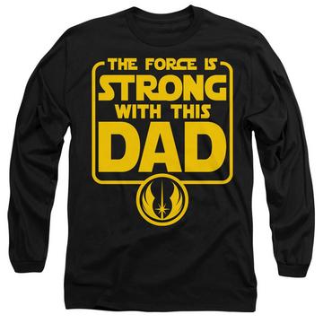 Force Is Strong Dad TShirt  Vatertag