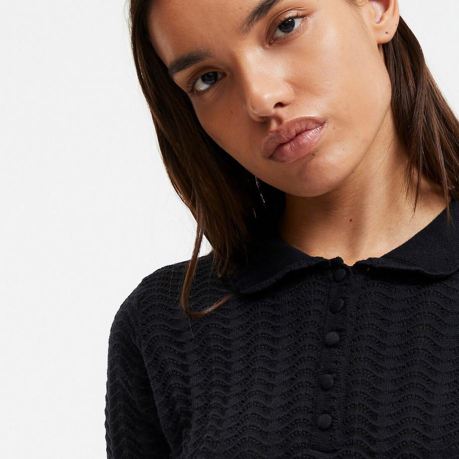 La Redoute Collections Pullover mit Polokragen  