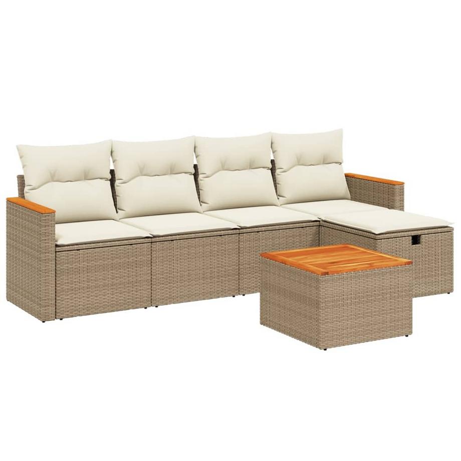 Garten sofagarnitur poly-rattan
