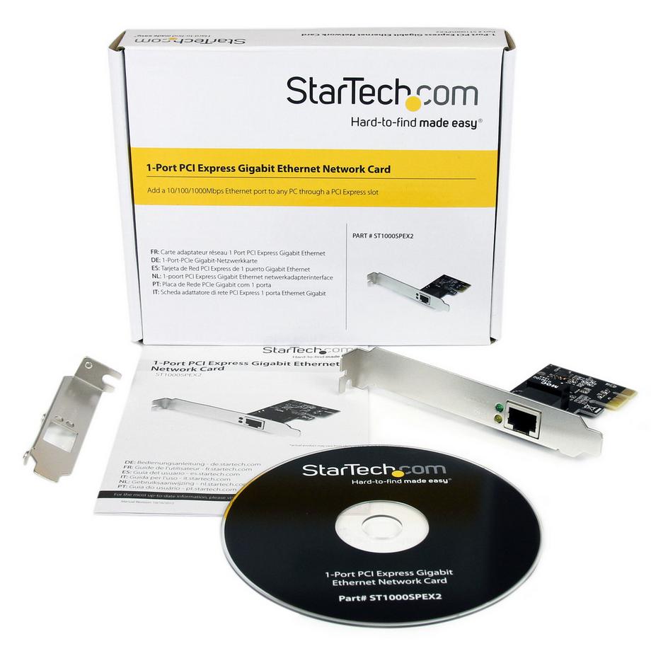 STARTECH  PCIE GIGABIT NETWORK ADAPTER 
