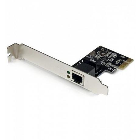 STARTECH  Scheda di Rete Ethernet PCI express x4 ad 1 porta da 10Gb - Adattatore PCIe NIC Gigabit Ethernet a doppio profilo 