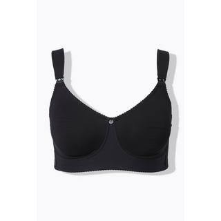 Ulla Popken Bellieva Still-BH Gemoldete Cups Träger-Verschluss vorne  