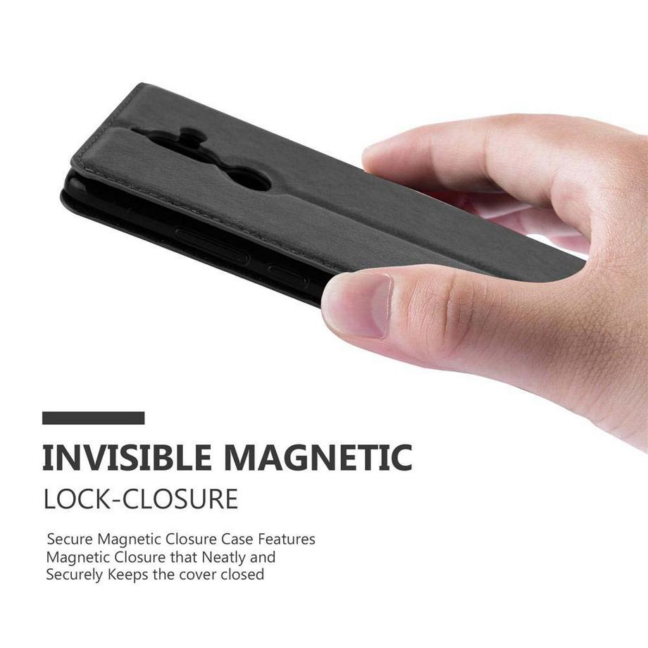 Cadorabo  Cadorabo Hülle kompatibel mit Nokia 7 PLUS - Schutzhülle mit Magnetverschluss, Standfunktion und Kartenfach 