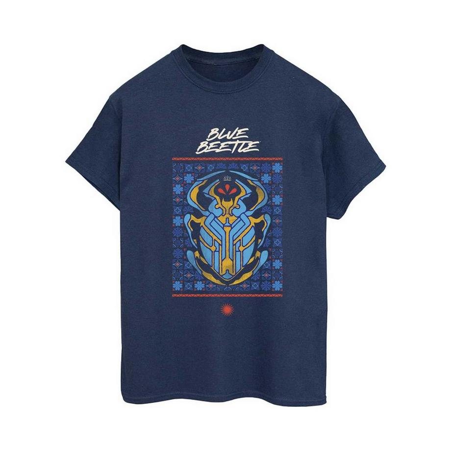 T-ShirtMotiftyle Bleu Blanc