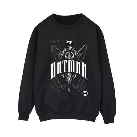 BATMAN Skelett Logo Sweatshirt  