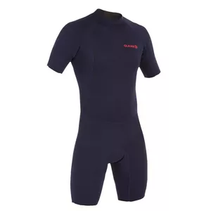 Neoprenanzug Surfen Shorty 100 Neopren 1,5 mm Herren marineblau