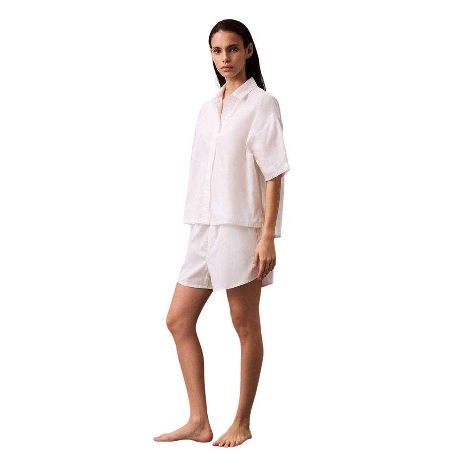 Calvin Klein  Chemise Manches Larges Motiftyle Uni 