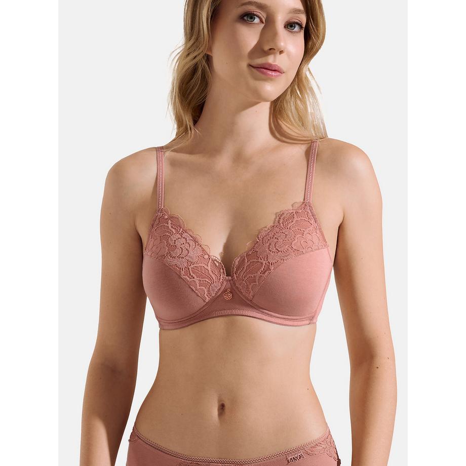 Bügelfreier vorgeformter BH mit tiefem Ausschnitt Nina