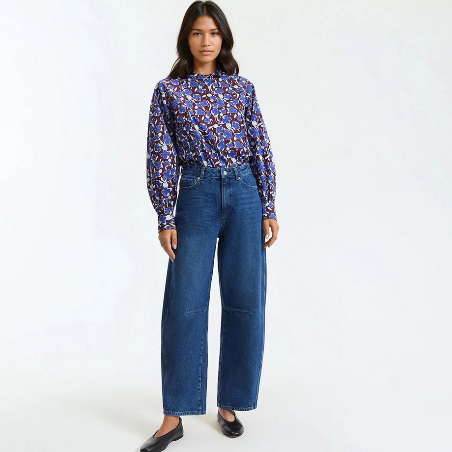 La Redoute Collections Jeans Barrel Larghi  