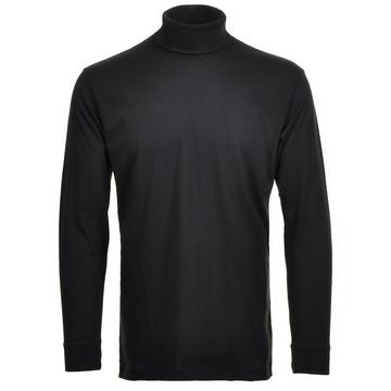 Longsleeve  Bequem sitzend-Langarm Basic Rollkragen Regular Fit