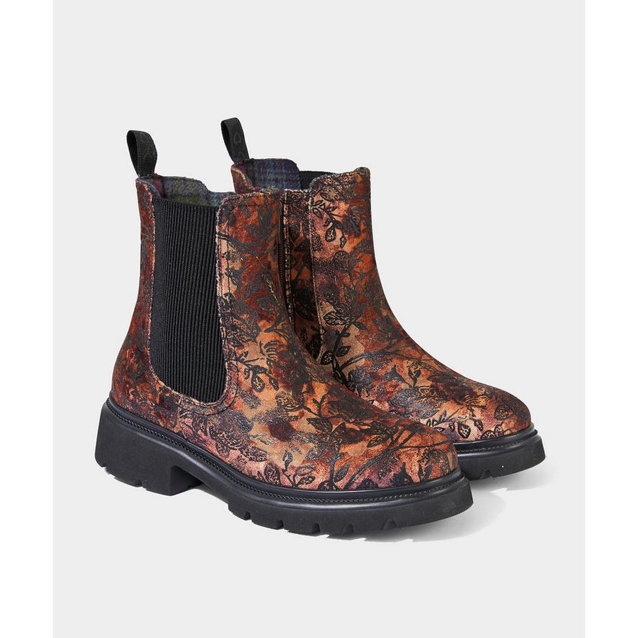 Joe Browns  Bottines Chelsea fleuries d’automne 