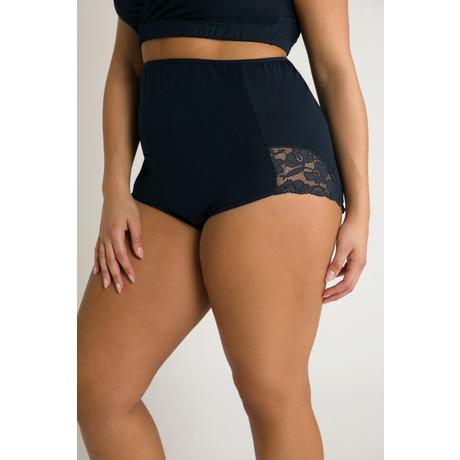 Ulla Popken Bellieva Slip Vita Alta Inserto Sopra La Pancia Cotone Biologico  