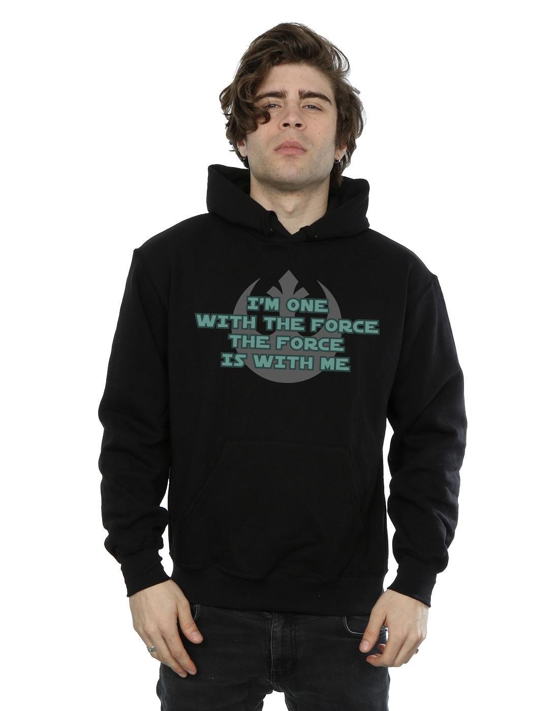 STAR WARS  Sweat à capuche ROGUE ONE I'M ONE WITH THE FORCE GREEN 
