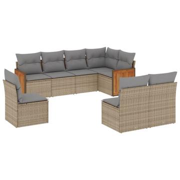 Garten sofagarnitur poly-rattan