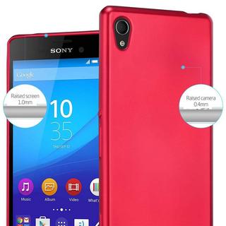 Cadorabo  Housse compatible avec Sony Xperia M4 AQUA - Coque de protection en silicone TPU flexible 