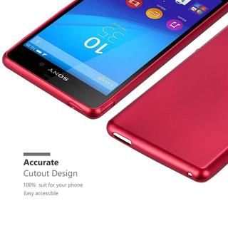 Cadorabo  Housse compatible avec Sony Xperia M4 AQUA - Coque de protection en silicone TPU flexible 