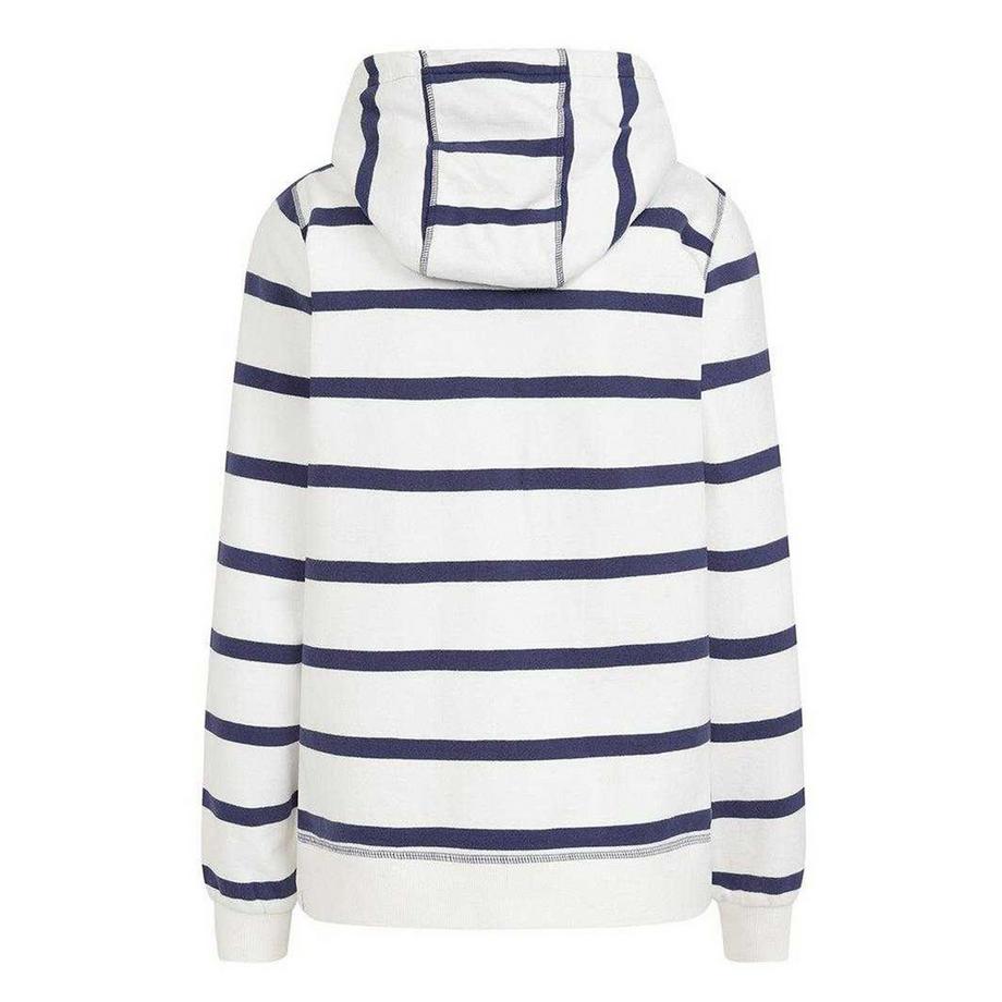 Lazy Jacks Sweat à capuche zippé rayé  