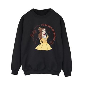 Beauty And The Beast I'd Rather Be Reading Sweatshirt