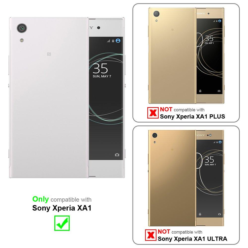 Cadorabo  Hülle für Sony Xperia XA1 Magnetverschluss, Kartenfach 