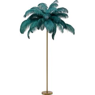 KARE Design Lampada da terra Feather Palm green 165  